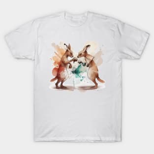 Kangaroo boxing T-Shirt